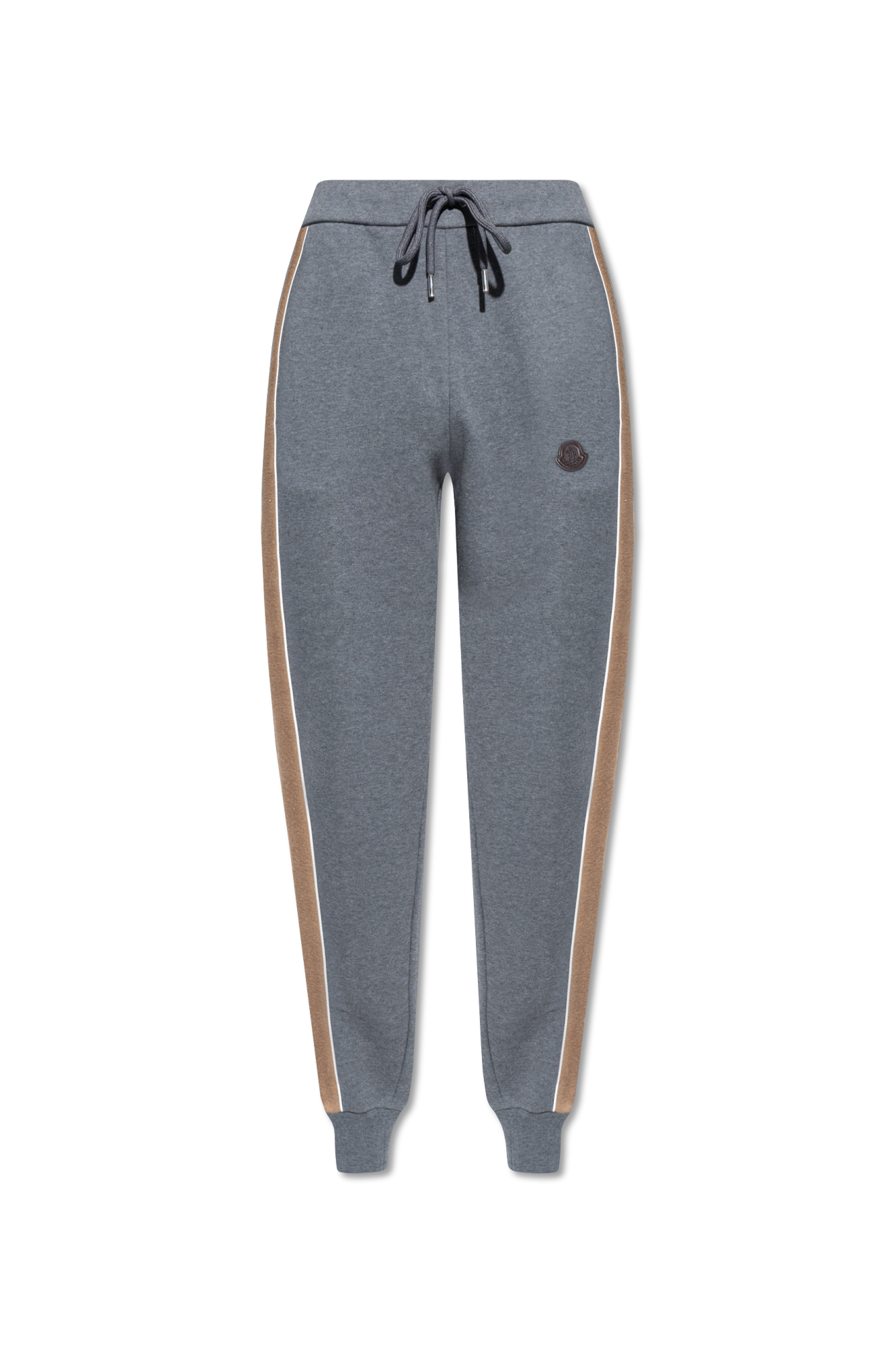 Moncler joggers grey on sale